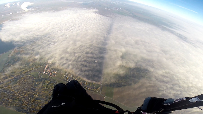 Výšková informace z paraglidingu